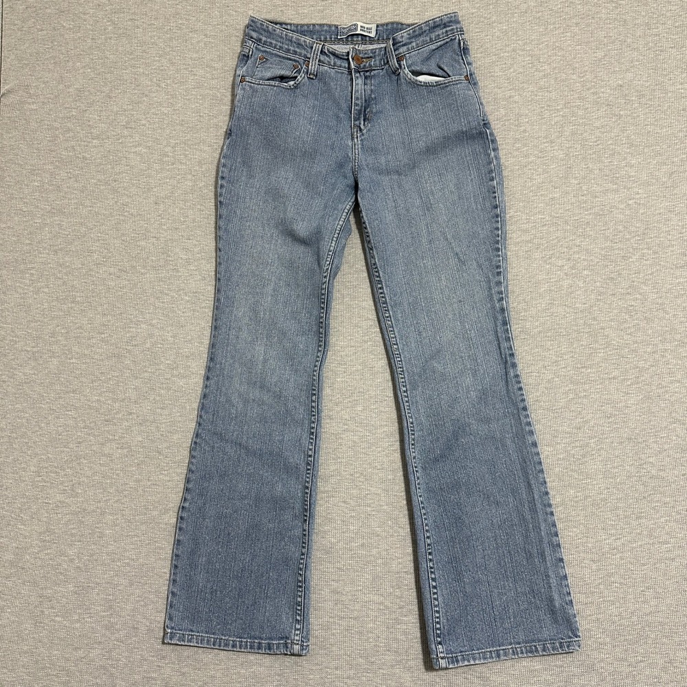 Signature by Levi Strauss & Co Blue Mid Rise Bootcut Jeans Womens Size 6 Medium